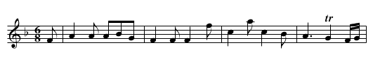 Lillignoneth Francoise - staff notation