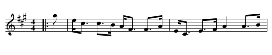 Lime Hill - staff notation
