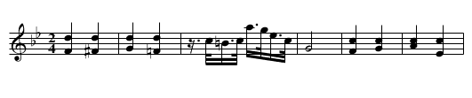 Lime Light - staff notation