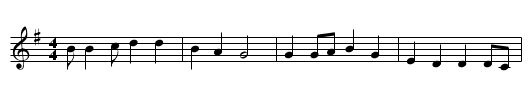 Limejuice Tub - staff notation