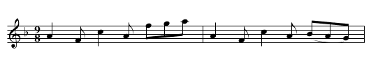 Limerick Jig [2] - staff notation