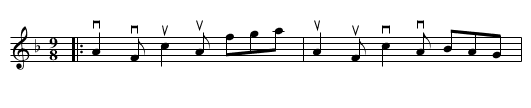 LIMERICK JIG - staff notation