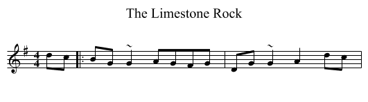 Limestone Rock, The  - staff notation