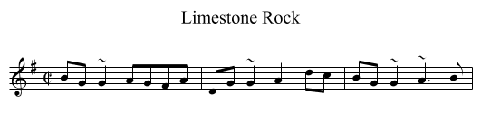 Limestone Rock - staff notation