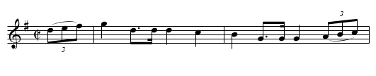 Lincolnshire March. JC.230 - staff notation