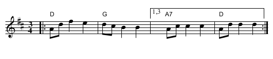Lipan-Matin hahkahousut  (masurkka) - staff notation