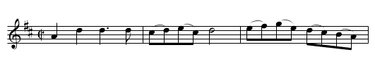 Lira Lira La. - staff notation