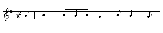 Lisheen Slide - staff notation