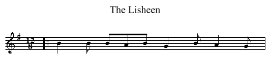 Lisheen, The  - staff notation