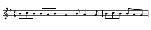 Lisheen - staff notation