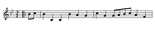 Lisle. - staff notation