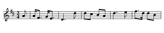 Listen to the voice of love - staff notation