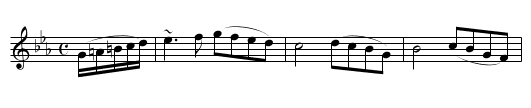 Little Bench of Rushes [1], The - staff notation