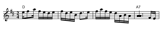 Little Betty Brown [2] - staff notation