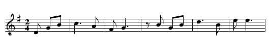 Little Birds of the Mountain - staff notation