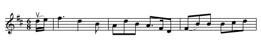 LITTLE BROWN JUG - JIG - staff notation