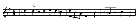 Little Burnt Potato - staff notation