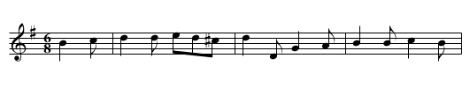 Little Burnt Potato - staff notation
