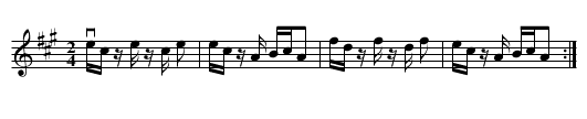 LITTLE DIAMOND -- JIG - staff notation