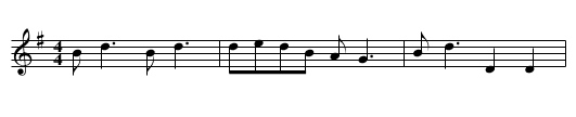 Little Dog Trottin' Down The River - staff notation