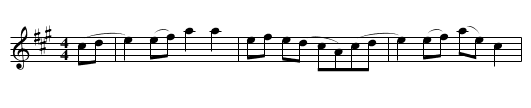 Little Dutch Girl [2] - staff notation
