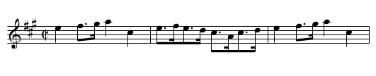 Little Dutch Girl [2] - staff notation