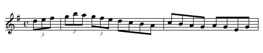 Little Florrie - staff notation