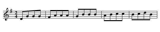 Little Gipsee. TJD.47, The - staff notation