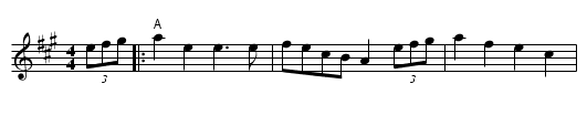 Little Liza Jane - staff notation