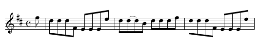 Little Men of the Mearns, or - staff notation