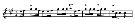 Little Rabbit - staff notation
