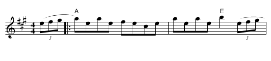 Little Rabbit - staff notation