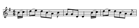 Little Sir Hugh - staff notation