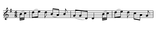 Little Sir Hugh - staff notation