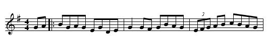 Little Stack of Wheat - staff notation