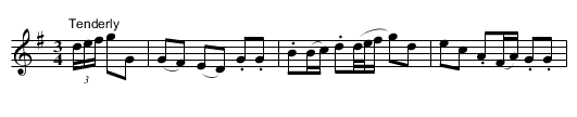 Little Swallow, The - staff notation