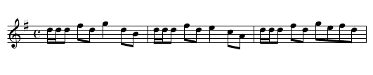 Little Wot Ye Wha's Coming - staff notation