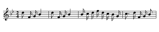 Liusanr tuiche - staff notation