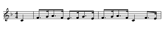 Lively Jig, The - staff notation
