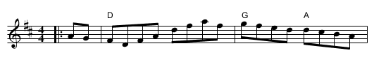 Liverpool Hornpipe - staff notation