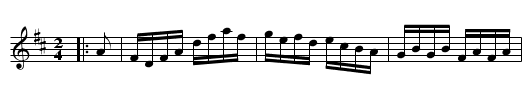 Liverpool Hornpipe + - staff notation