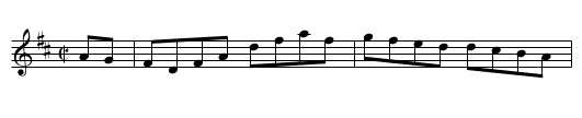 Liverpool Hornpipe - staff notation