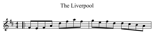 Liverpool, The  - staff notation