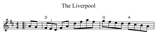 Liverpool, The  - staff notation