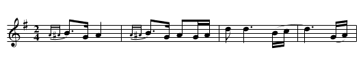 Liza Jane [4] - staff notation