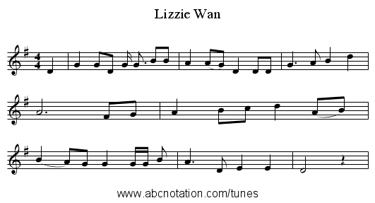 Lizzie Wan - staff notation