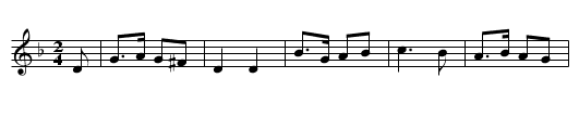 ljugaren - staff notation