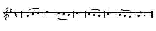 Lloraba una Cabraliega (CT 257) - staff notation
