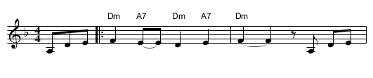 Lo Yissa Goy - staff notation