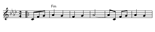 Lo Yissa Goy - staff notation